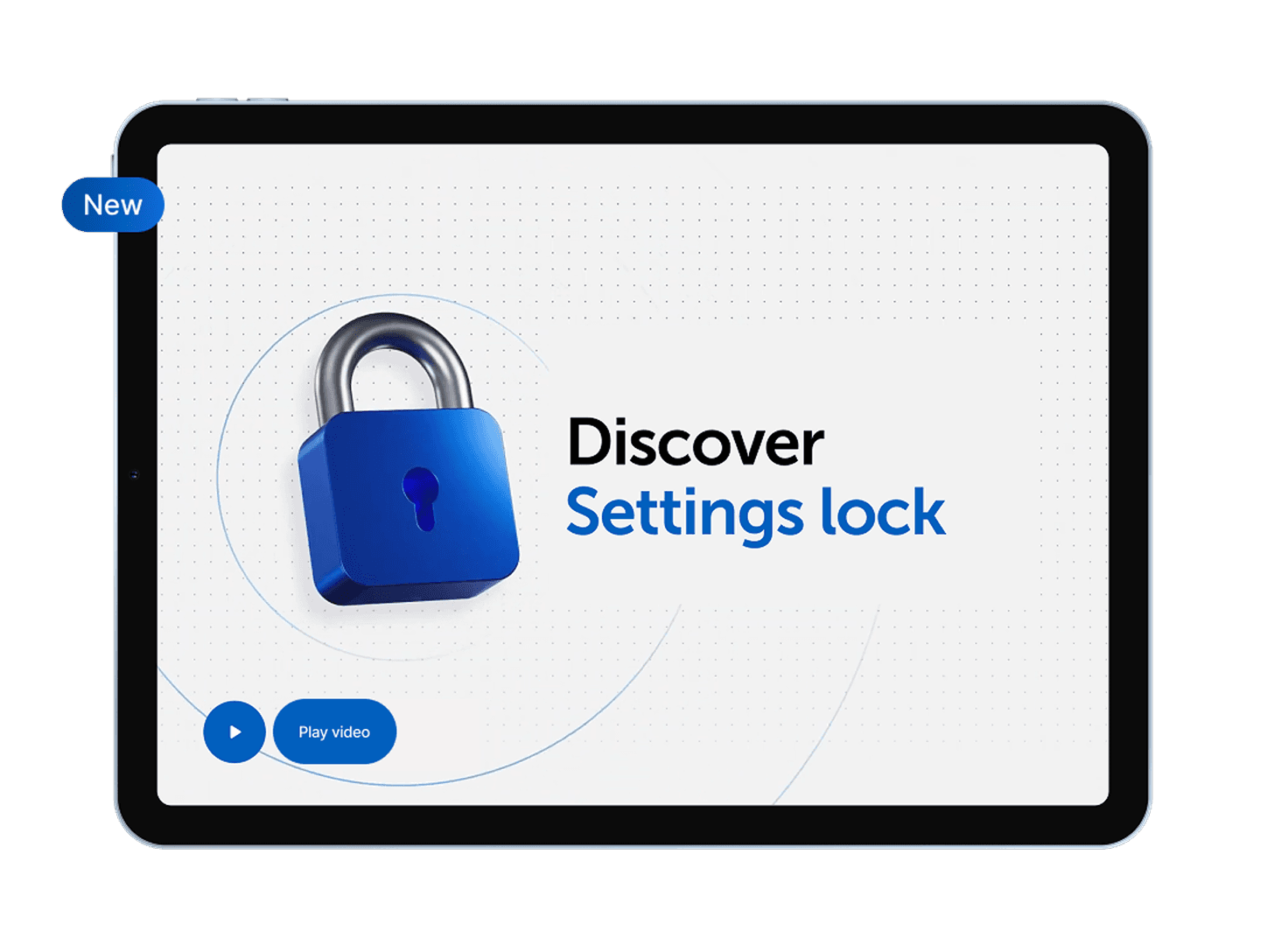 Settings lock