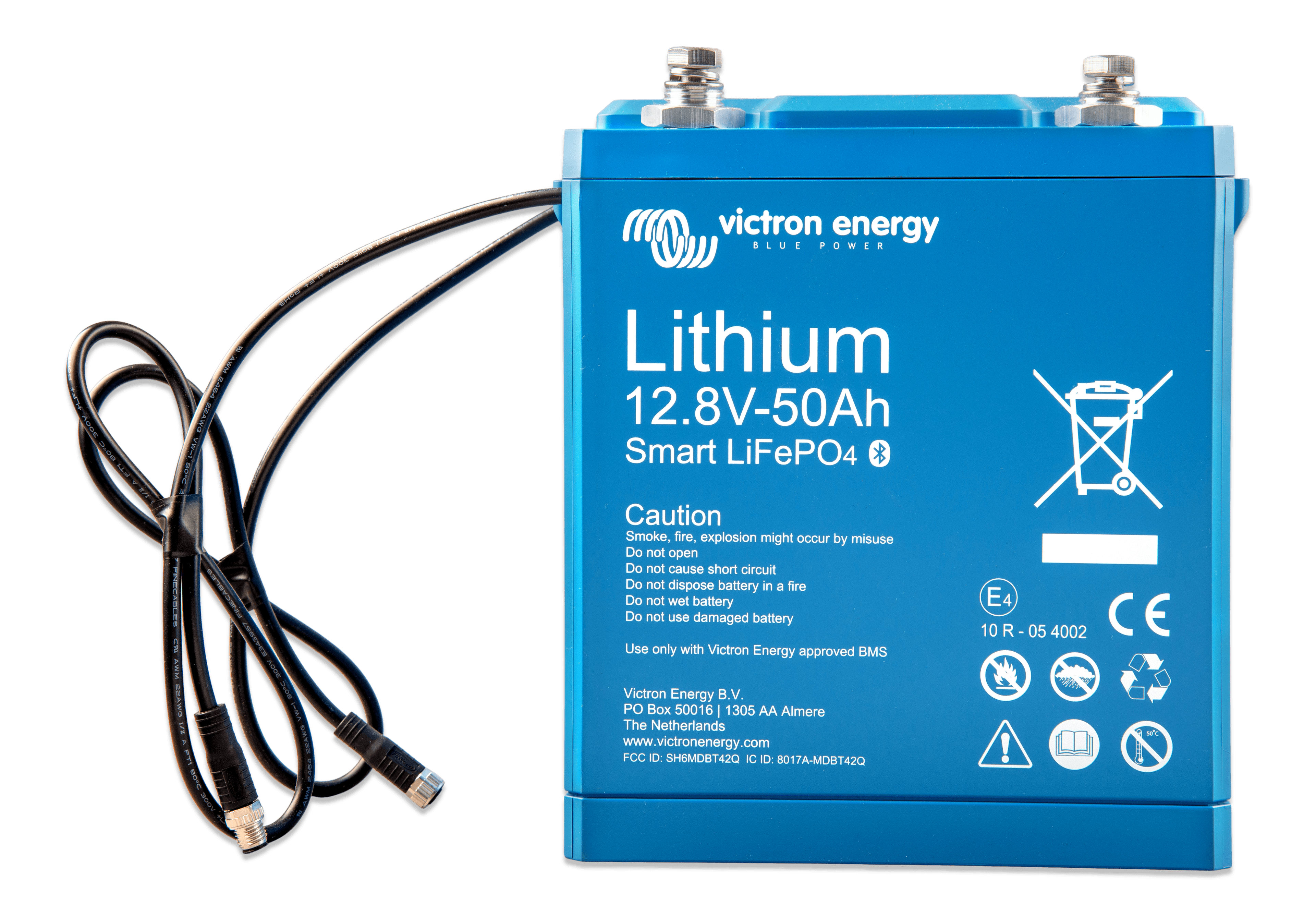 LiFePO4 Battery 12,8V 50Ah Smart (front) thumbnail