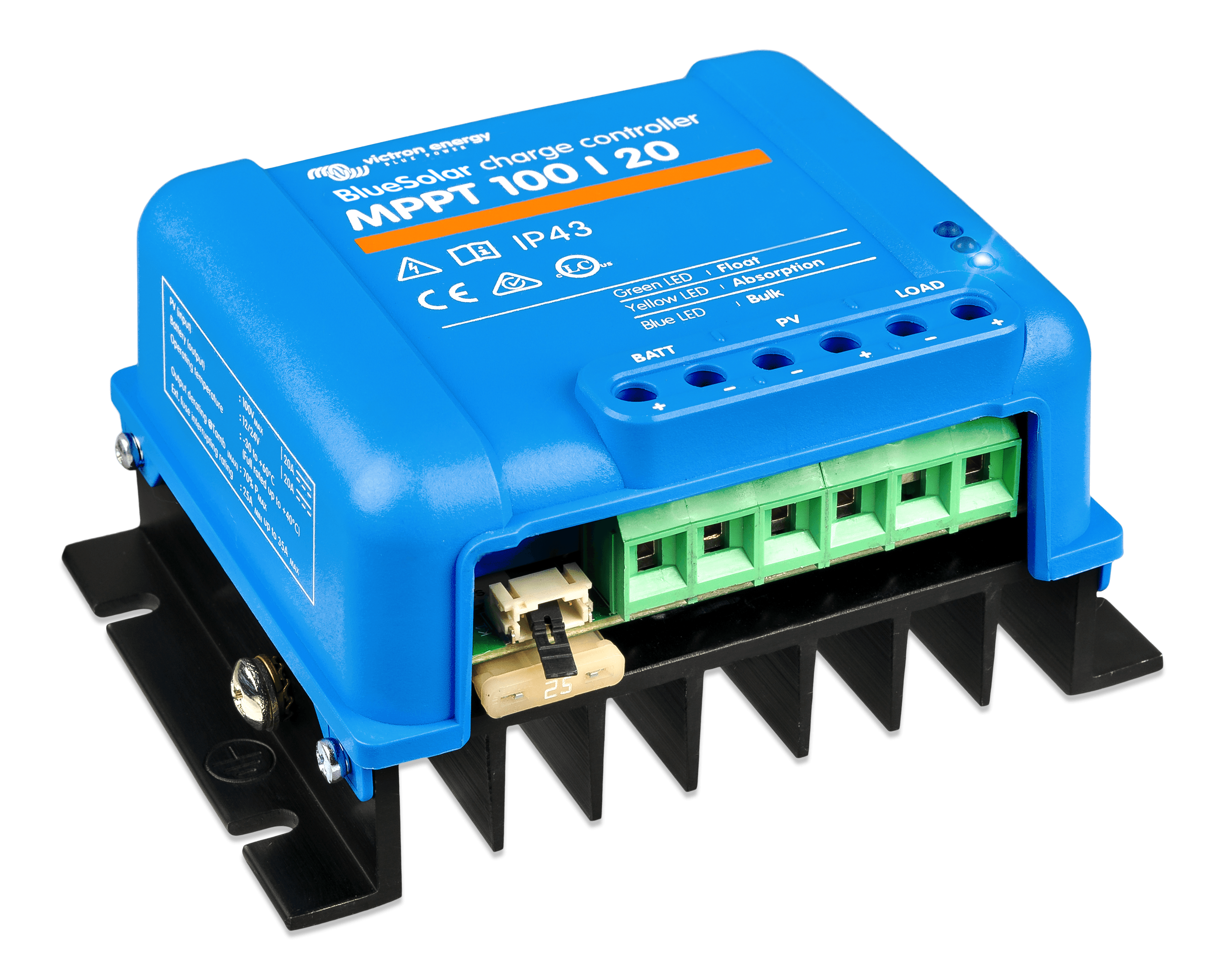 BlueSolar MPPT charge controller 100/20 (left) thumbnail