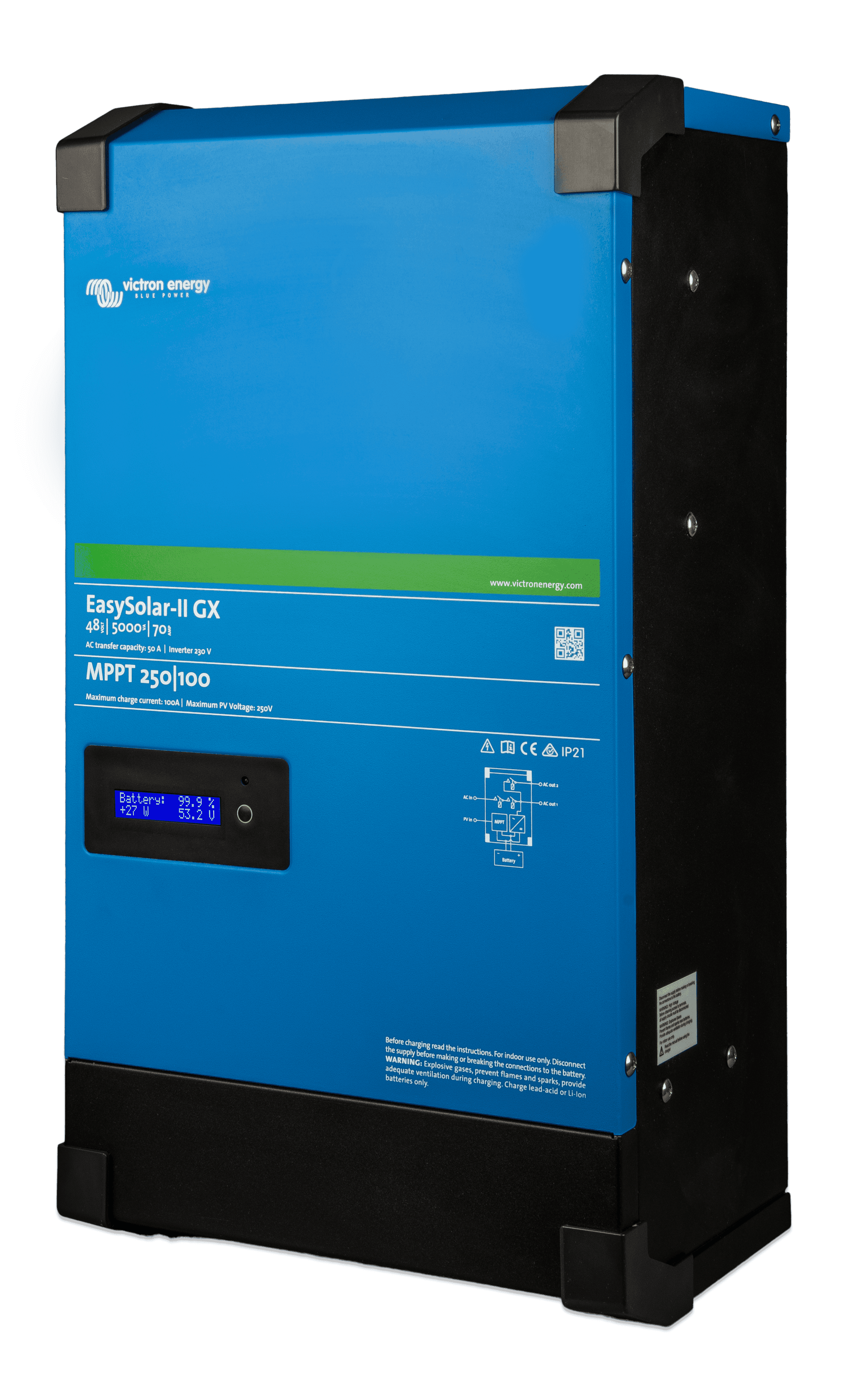 EasySolar-II GX 48V 5000VA (left) thumbnail