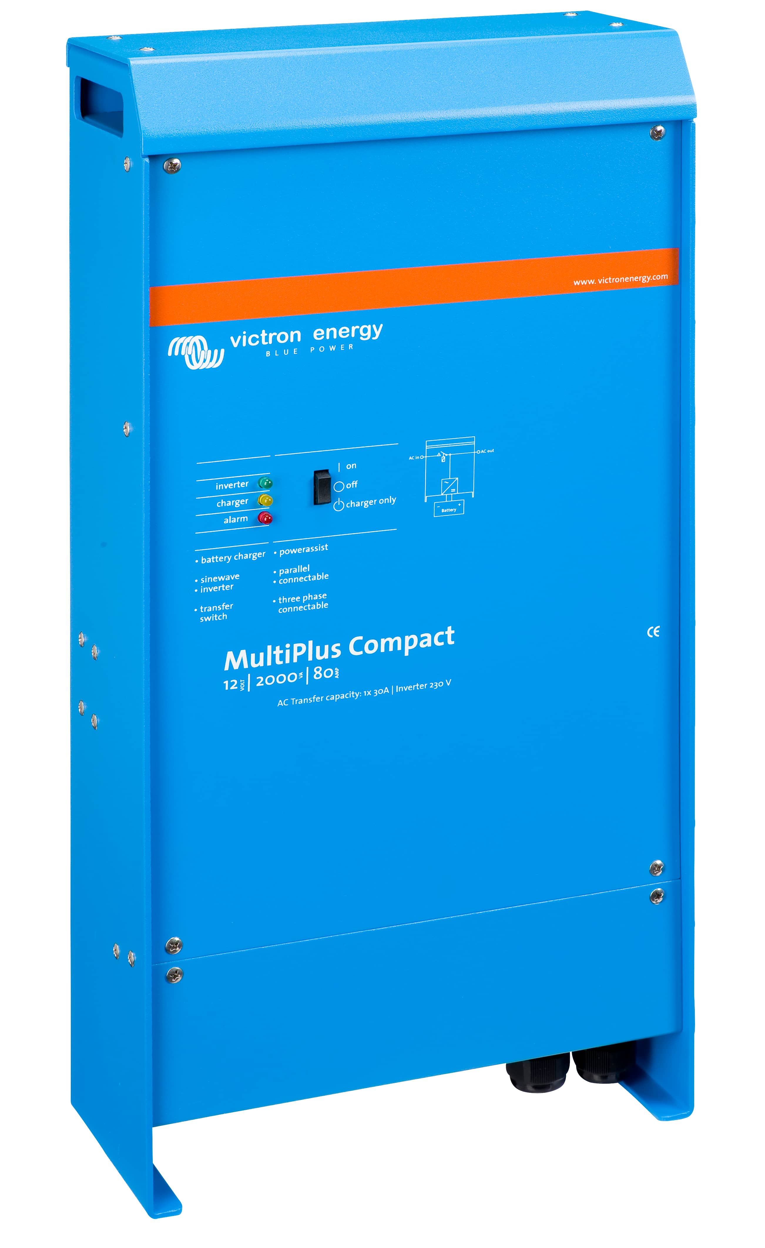 MultiPlus Compact 12V 2000VA 80A (right) thumbnail