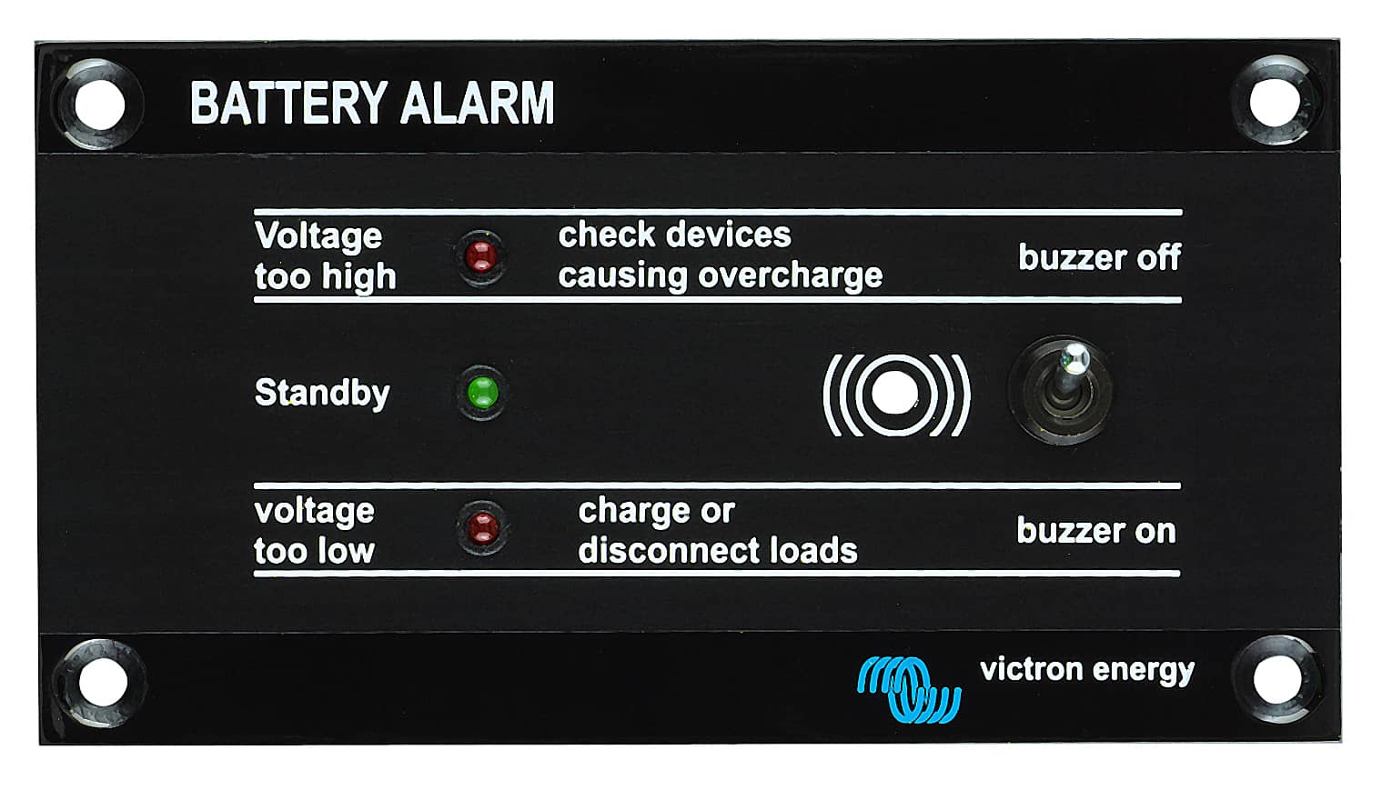 Battery alarm (metal) (front) thumbnail