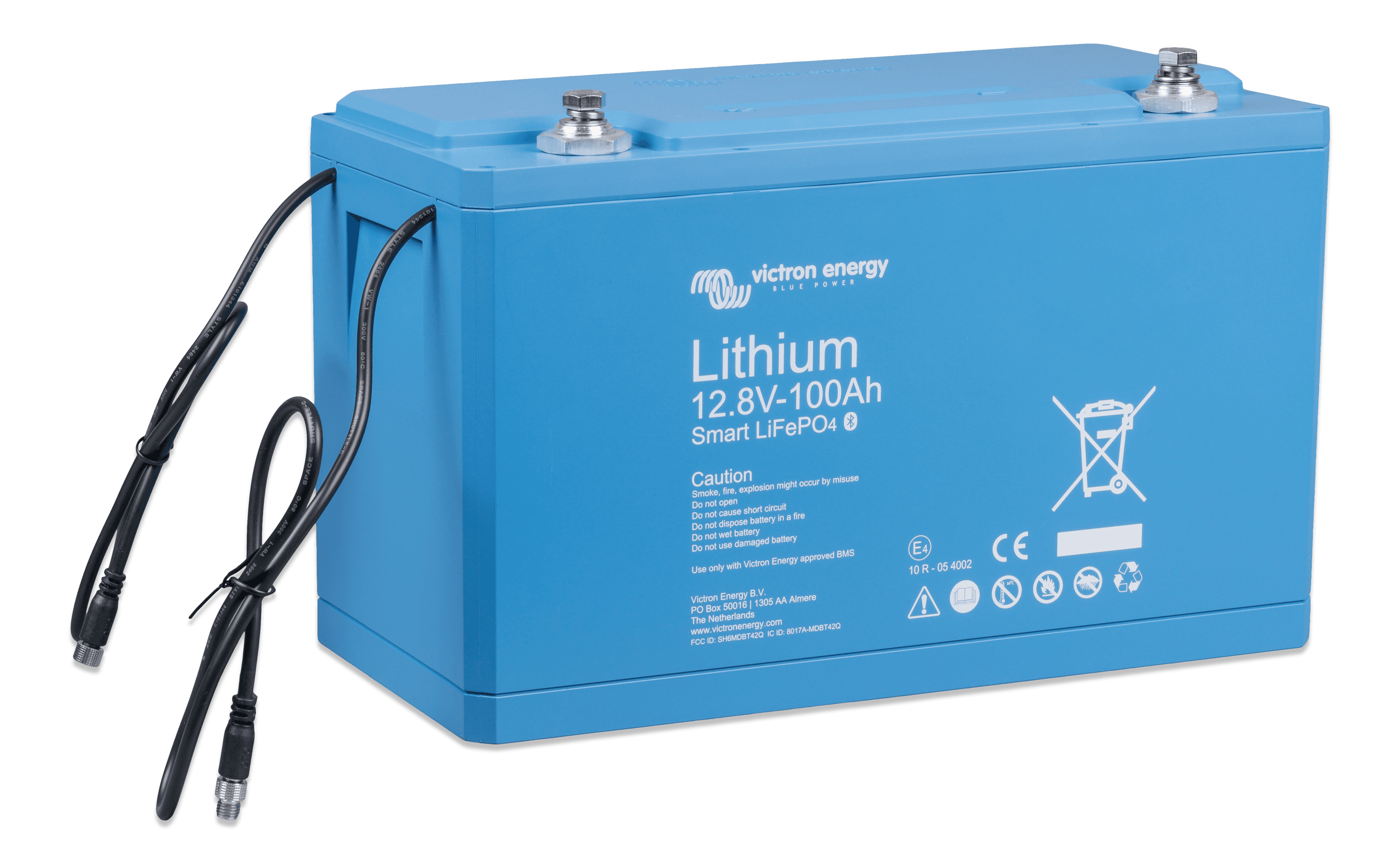 LiFePO4 Battery 12,8V 100Ah Smart (right-top) thumbnail