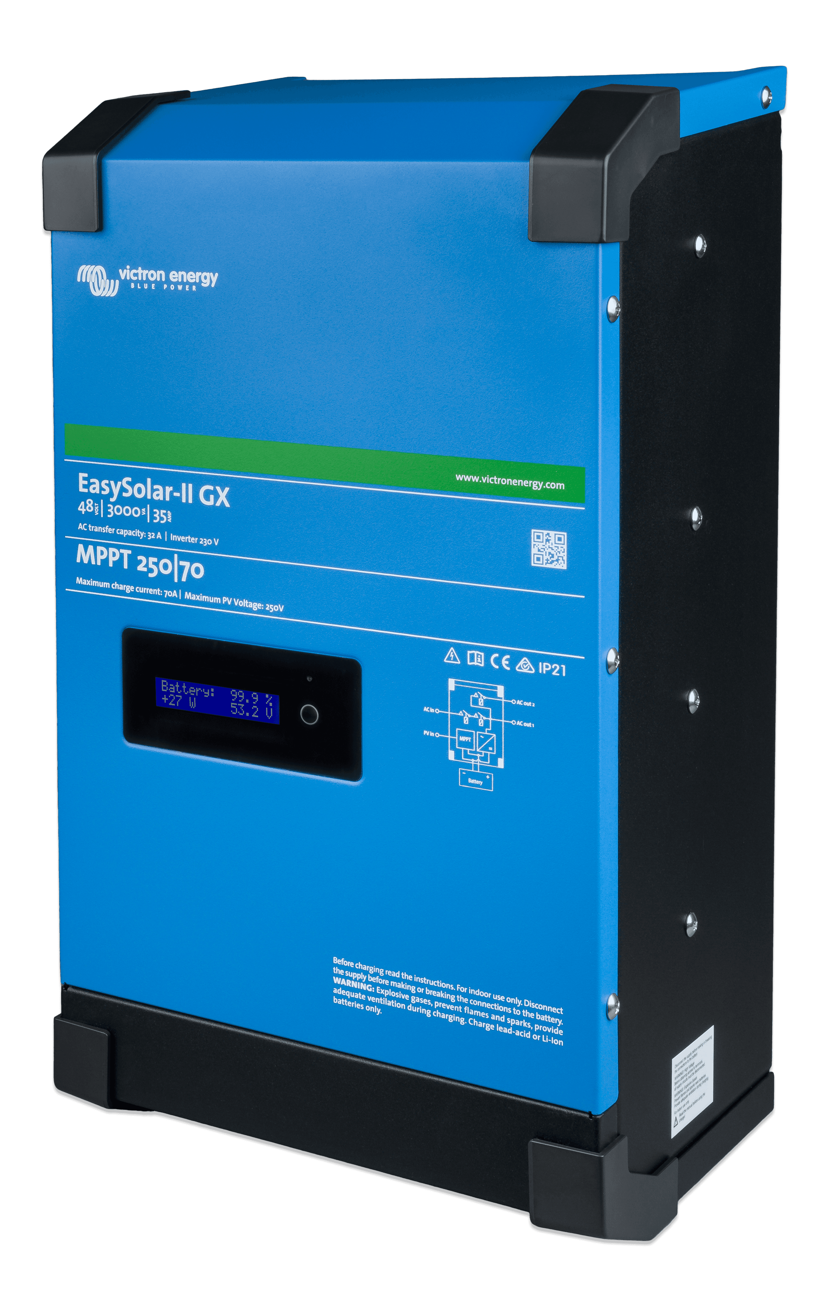 EasySolar-II GX 48V 3000VA GX (right) thumbnail