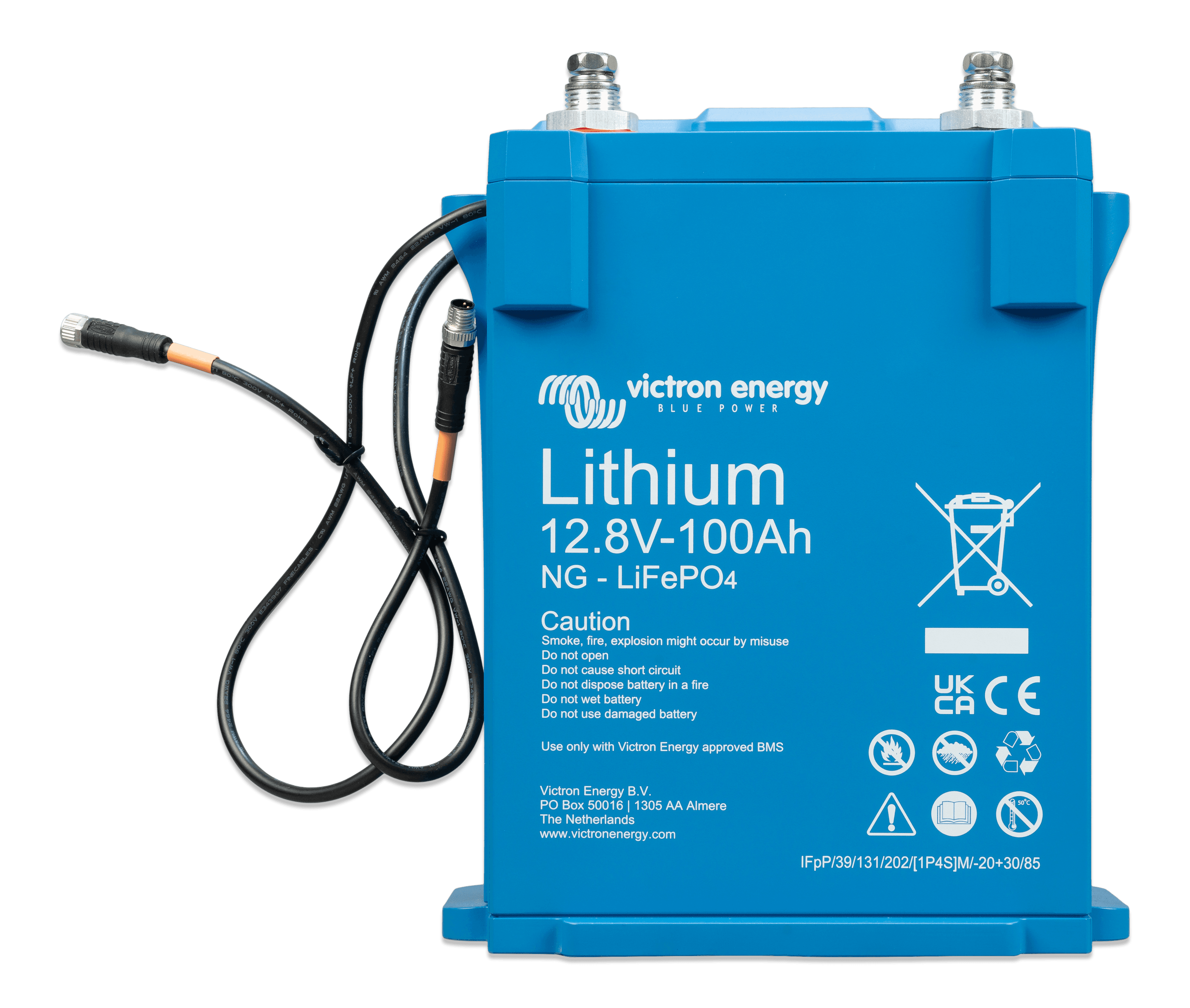 LiFePO4 Battery 12.8V 100Ah NG (front) thumbnail