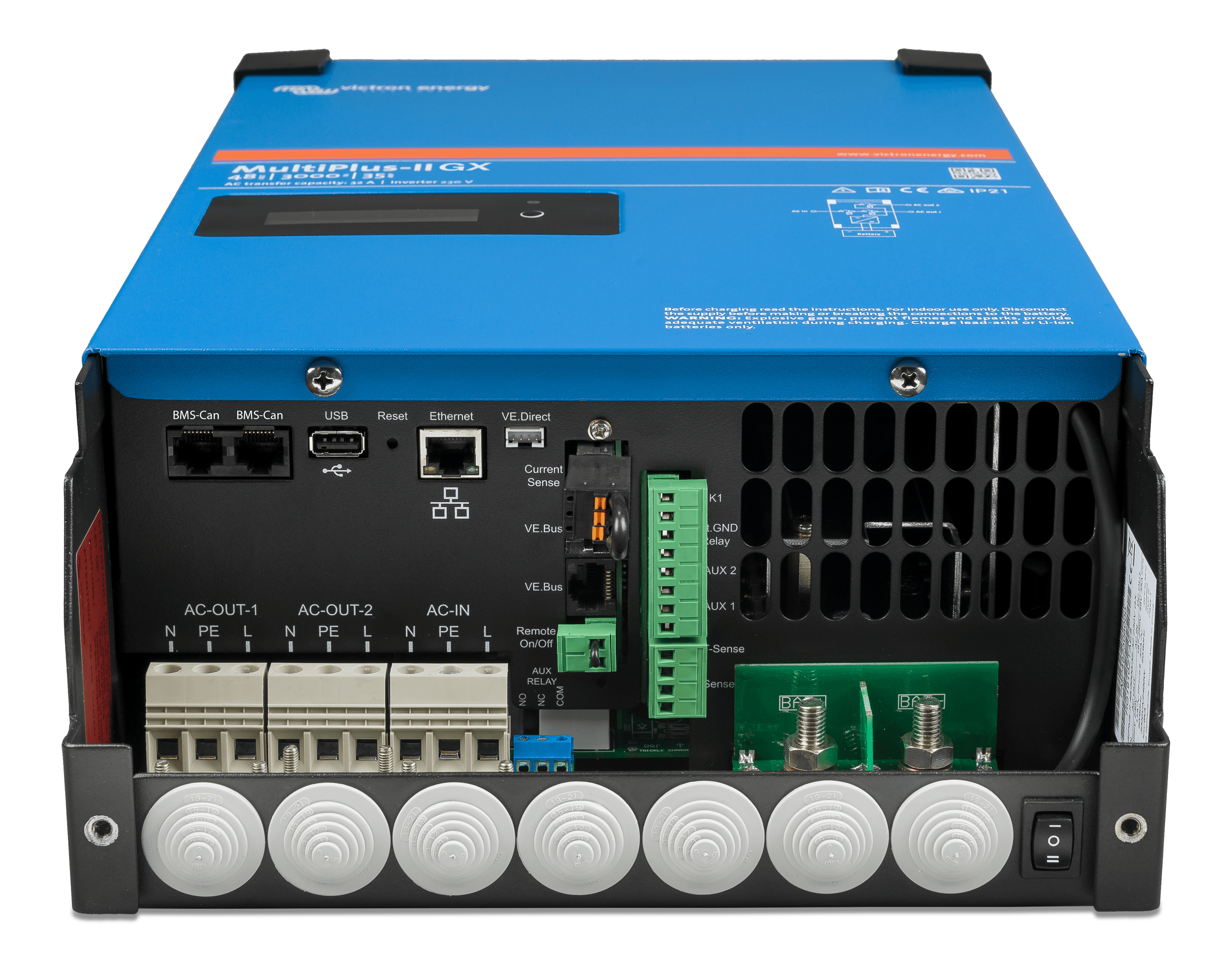 MultiPlus-II 48V 3kVA 35-32 230V GX (connector) thumbnail