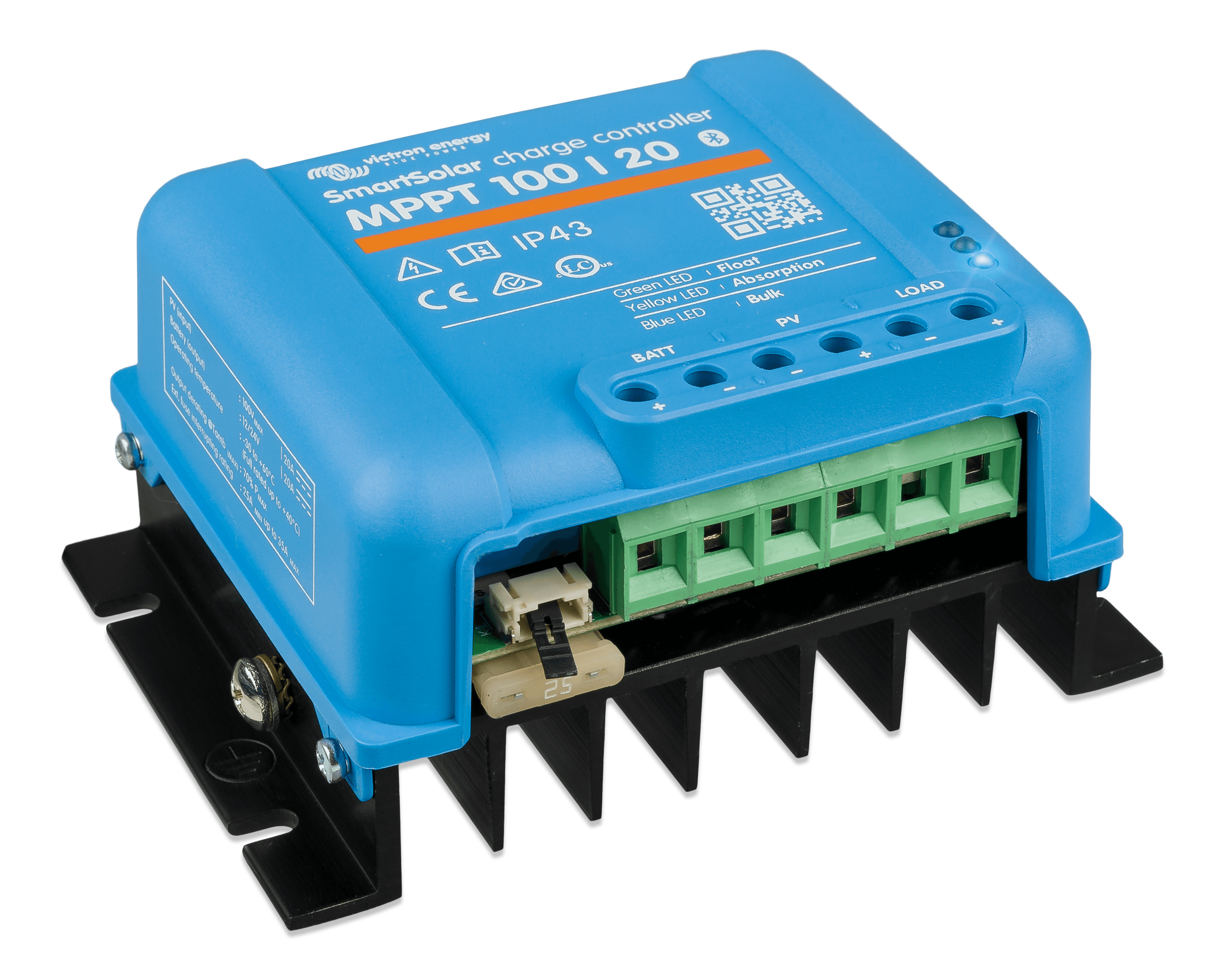 SmartSolar charge controller MPPT 100/20 (left) thumbnail